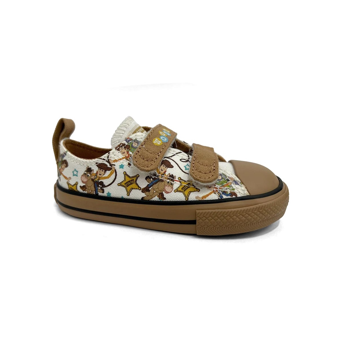 Tênis All Star Chuck Taylor Lona Ck1549 Toy Story Marfim Tênis All Star Chuck Taylor Lona Ck1549 Toy Story Marfim