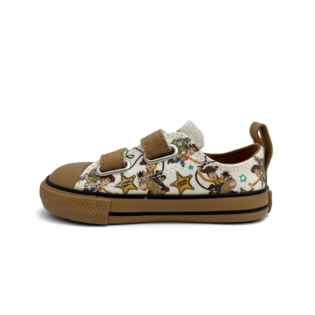 Tênis All Star Chuck Taylor Lona Ck1549 Toy Story Marfim Tênis All Star Chuck Taylor Lona Ck1549 Toy Story Marfim