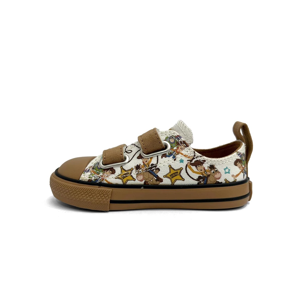 Tênis All Star Chuck Taylor Lona Ck1549 Toy Story Marfim Tênis All Star Chuck Taylor Lona Ck1549 Toy Story Marfim