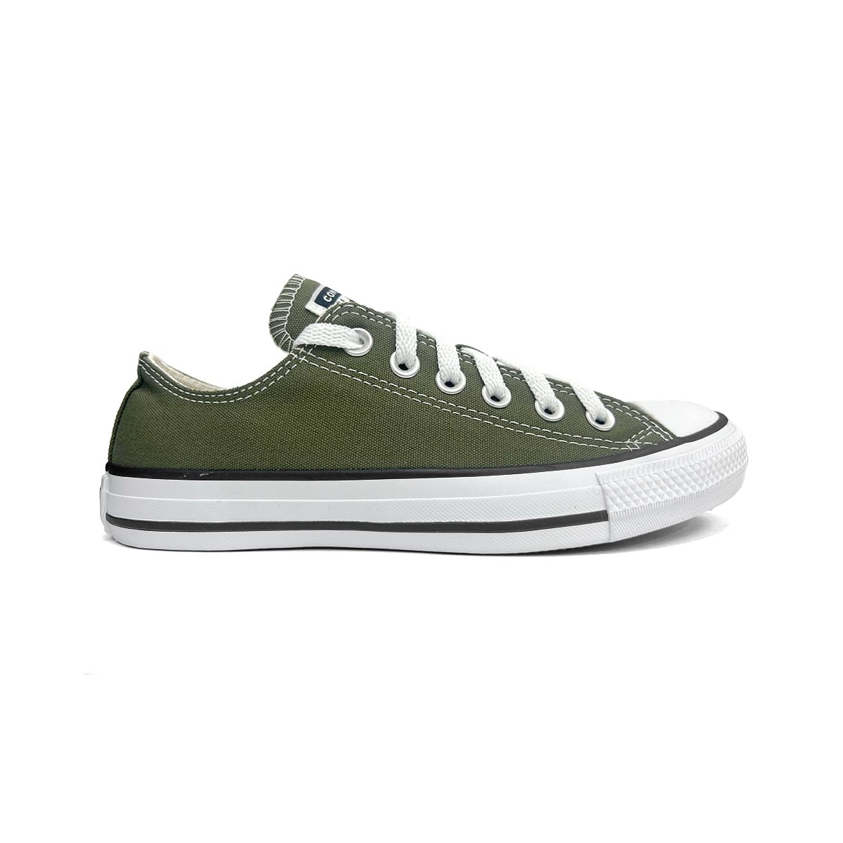 Tênis All Star Chuck Taylor Seasonal Ct0420 Verde Oliva Tênis All Star Chuck Taylor Seasonal Ct0420 Verde Oliva