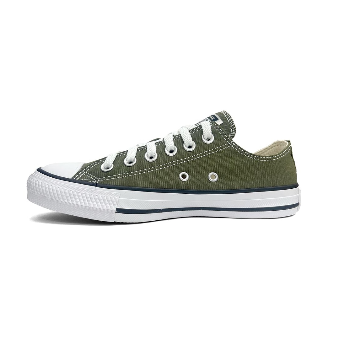 Tênis All Star Chuck Taylor Seasonal Ct0420 Verde Oliva Tênis All Star Chuck Taylor Seasonal Ct0420 Verde Oliva