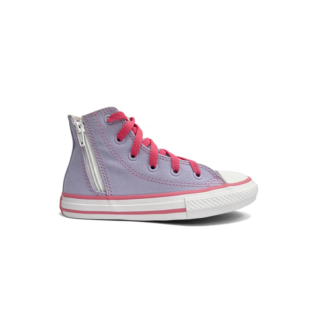 Tênis All Star Infantil Chuck Taylor Side Zip Ck1250 Lilas Tênis All Star Infantil Chuck Taylor Side Zip Ck1250 Lilas