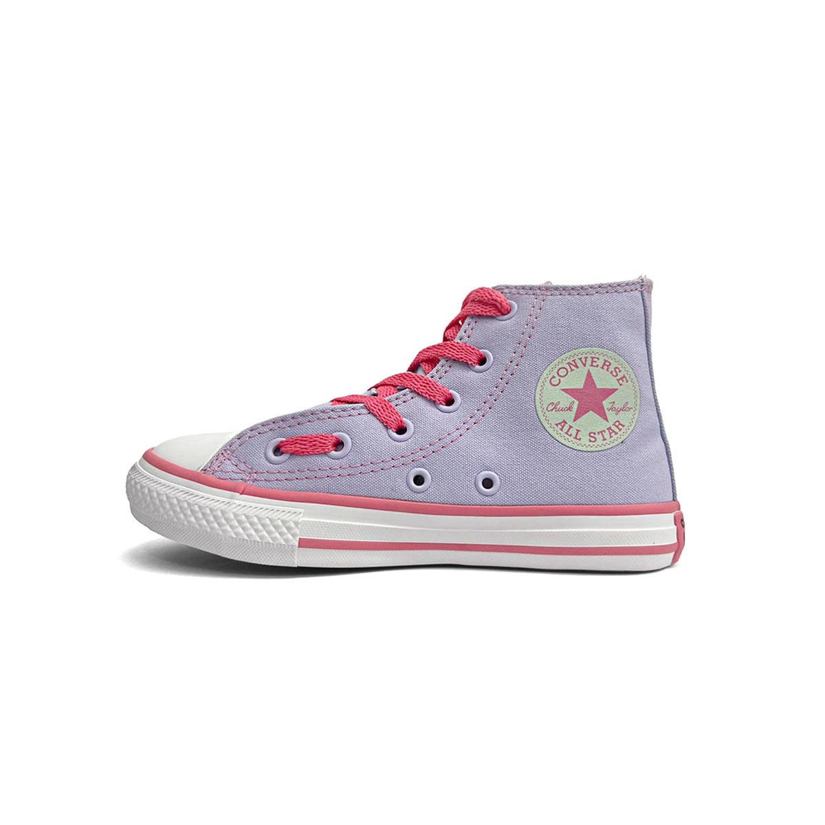 Tênis All Star Infantil Chuck Taylor Side Zip Ck1250 Lilas Tênis All Star Infantil Chuck Taylor Side Zip Ck1250 Lilas