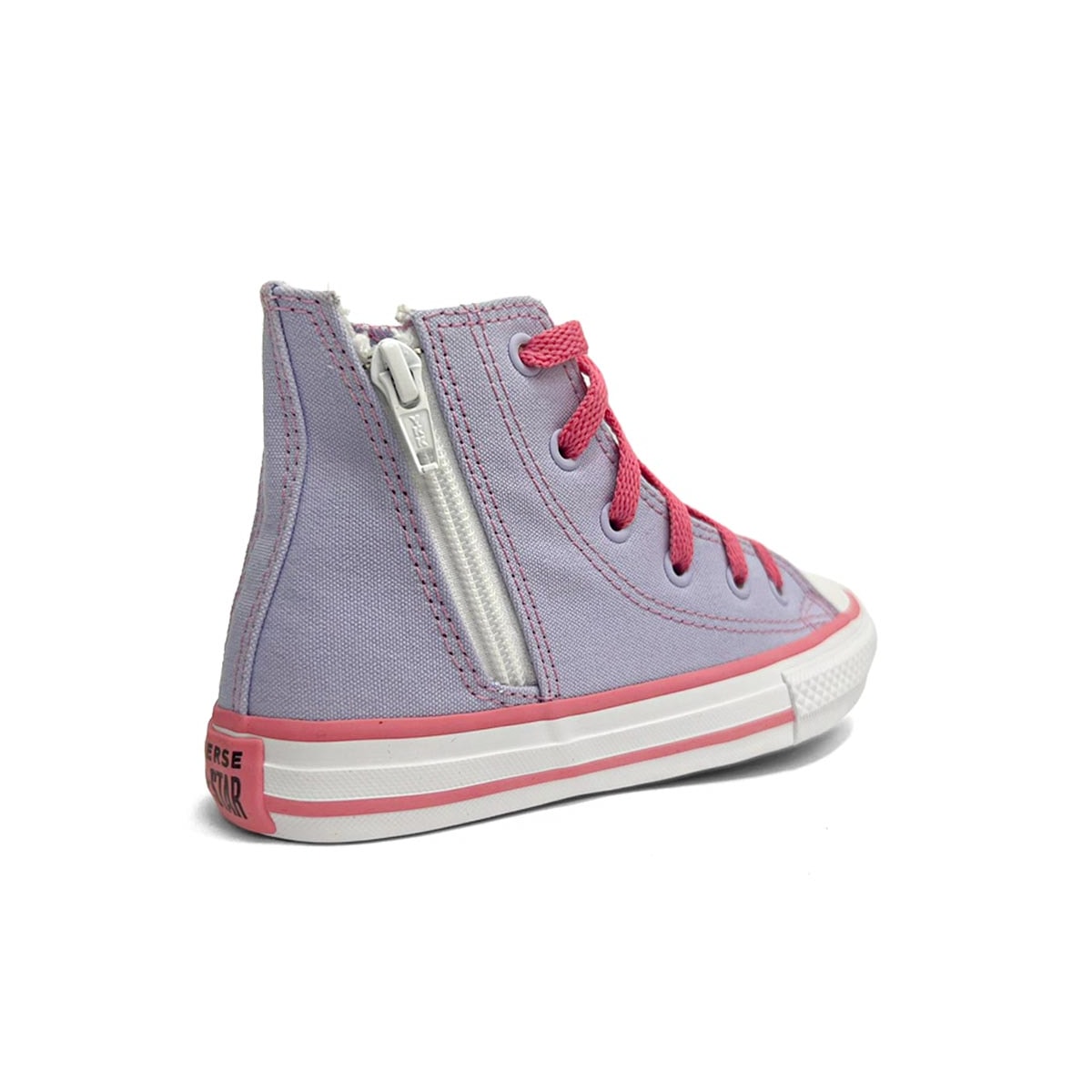 Tênis All Star Infantil Chuck Taylor Side Zip Ck1250 Lilas Tênis All Star Infantil Chuck Taylor Side Zip Ck1250 Lilas