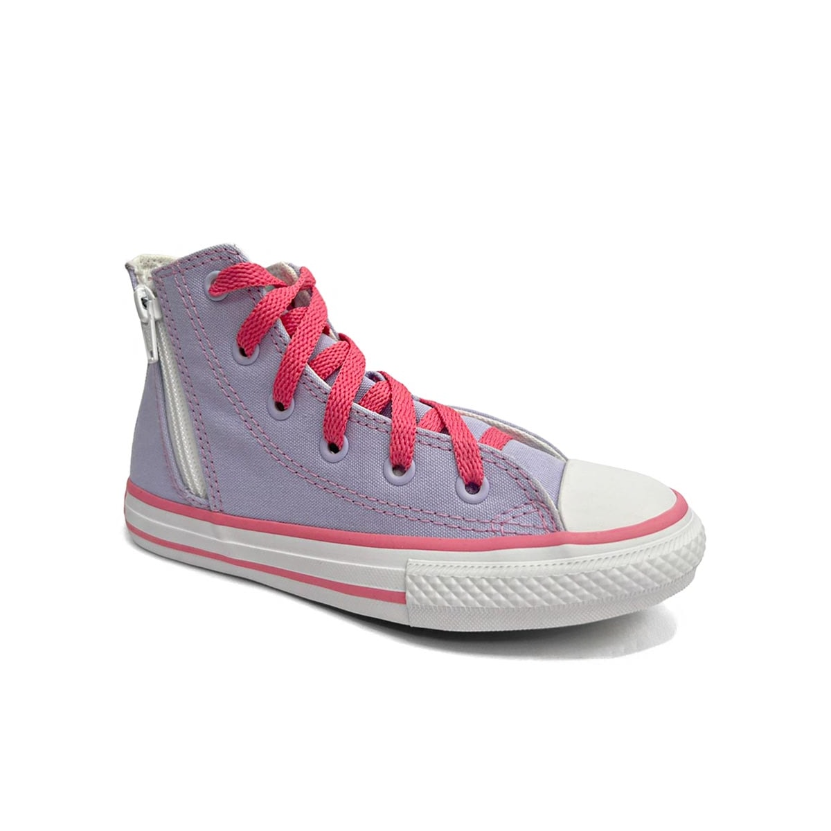 Tênis All Star Infantil Chuck Taylor Side Zip Ck1250 Lilas Tênis All Star Infantil Chuck Taylor Side Zip Ck1250 Lilas