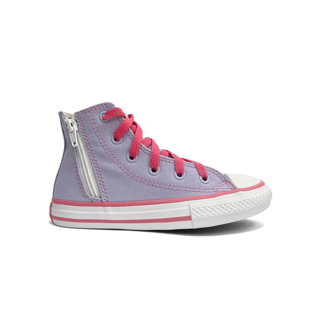 Tênis All Star Infantil Chuck Taylor Side Zip Ck1250 Lilas