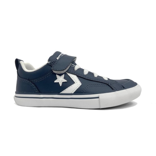 Detalhe - Tênis All Star Infantil Pro Blaze Strap Ck1347 Marinho