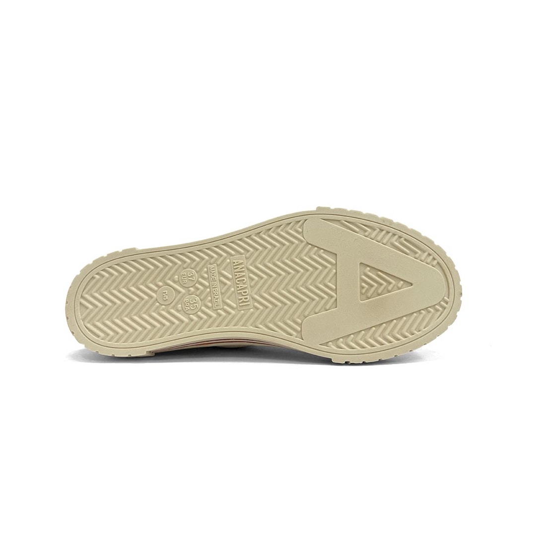Tênis Anacapri Casual 0005 Cru/Cuoio Tênis Anacapri Casual 0005 Cru/Cuoio