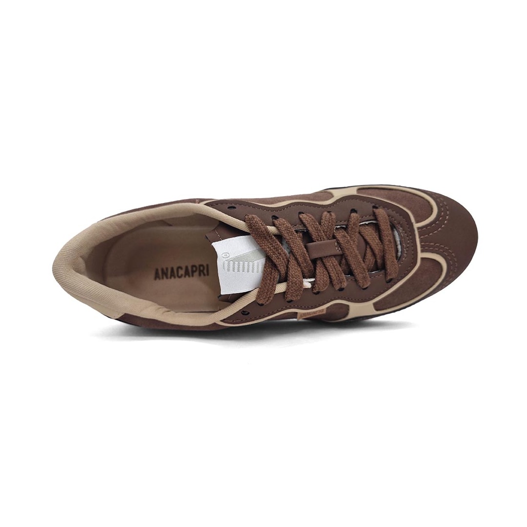 Tênis Anacapri Casual 30579 0012 Marrom