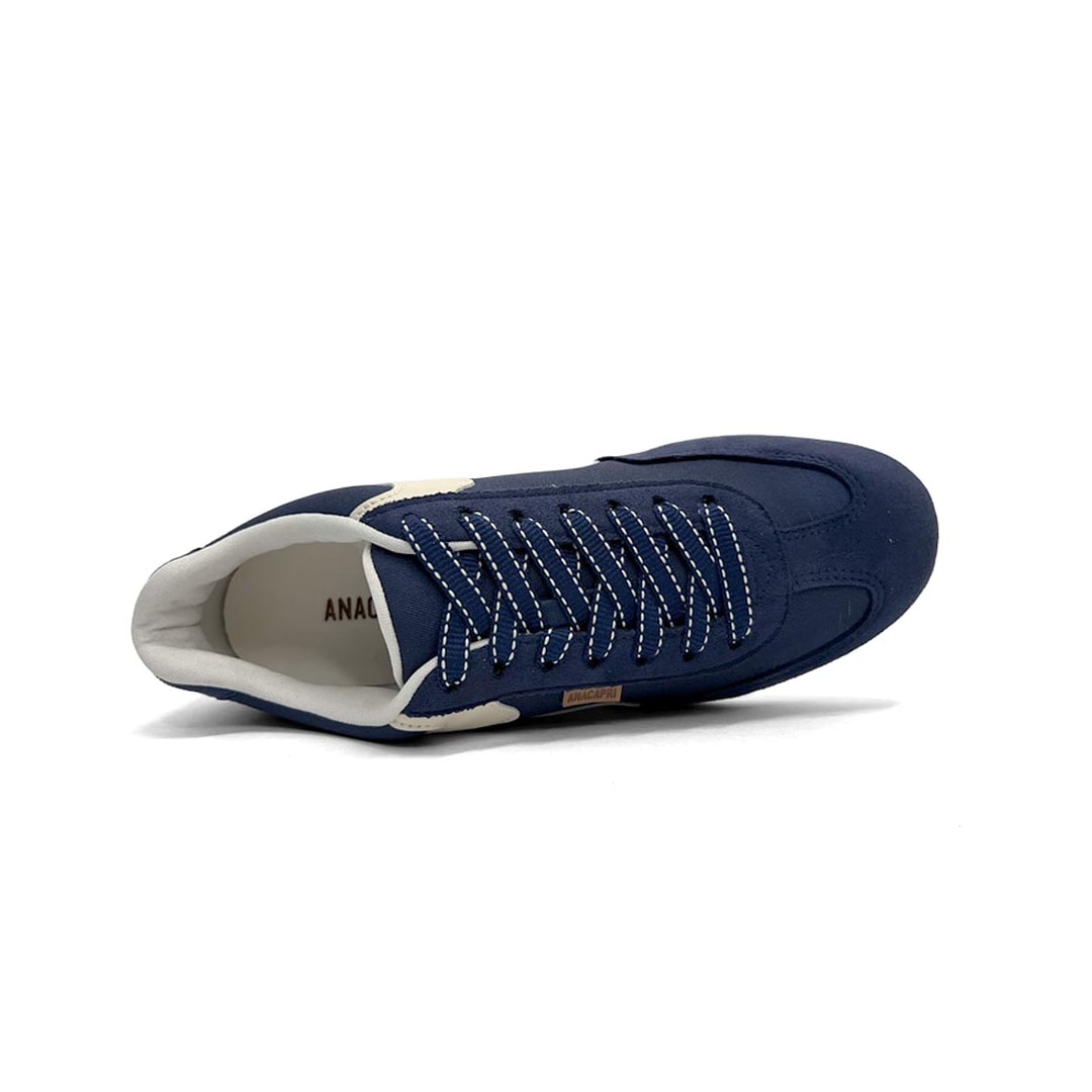 Tênis Anacapri Casual C 30786 0001 Blue Total Tênis Anacapri Casual C 30786 0001 Blue Total