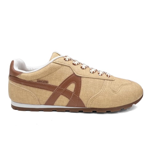 Detalhe - Tênis Anacapri Casual C30719 0005 Natural/Cuoio