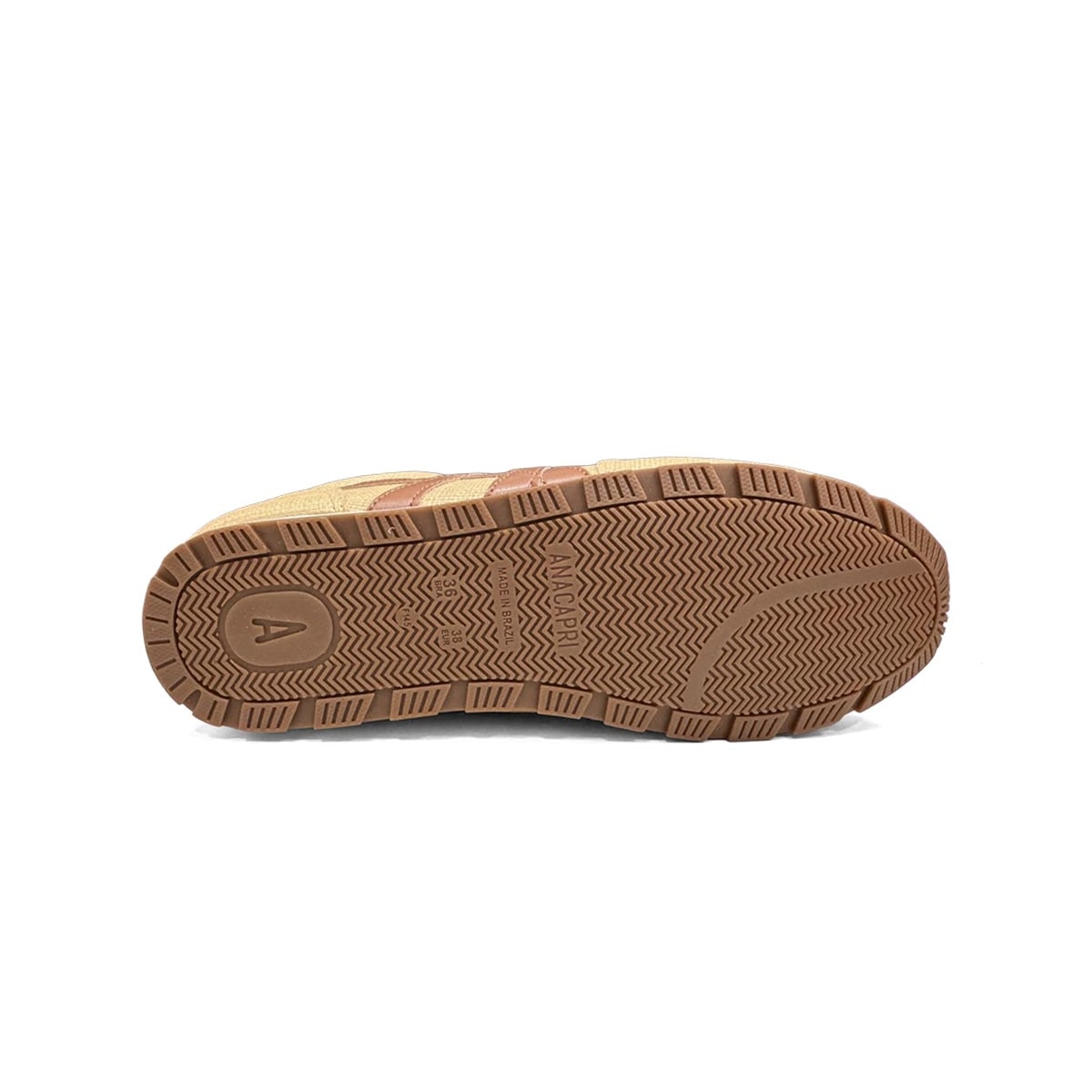 Tênis Anacapri Casual C30719 0005 Natural/Cuoio