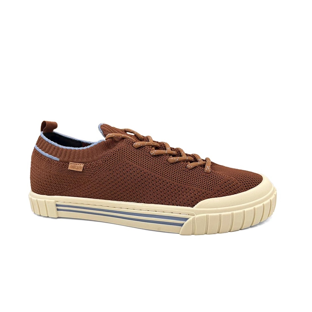 Tênis Anacapri Casual Knit Alê C 30405 0005 Marrom