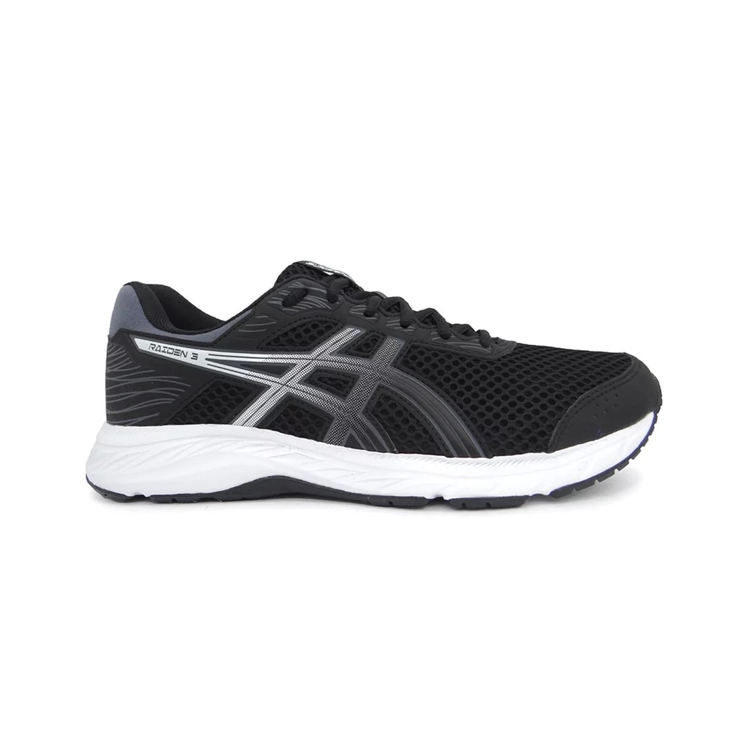 Tênis Asics Esporte Raiden 3 Preto/Cinza