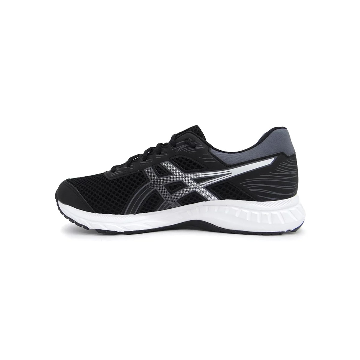 Tênis Asics Esporte Raiden 3 Preto/Cinza Tênis Asics Esporte Raiden 3 Preto/Cinza
