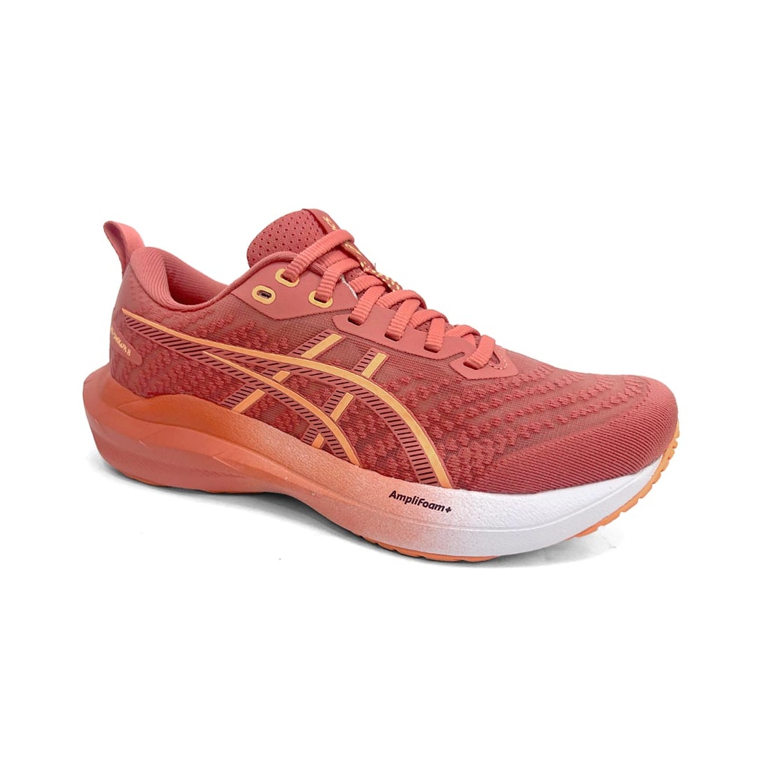 Tênis Asics Feminino Esporte Gel-Shogun 8 Dark Pink Clay