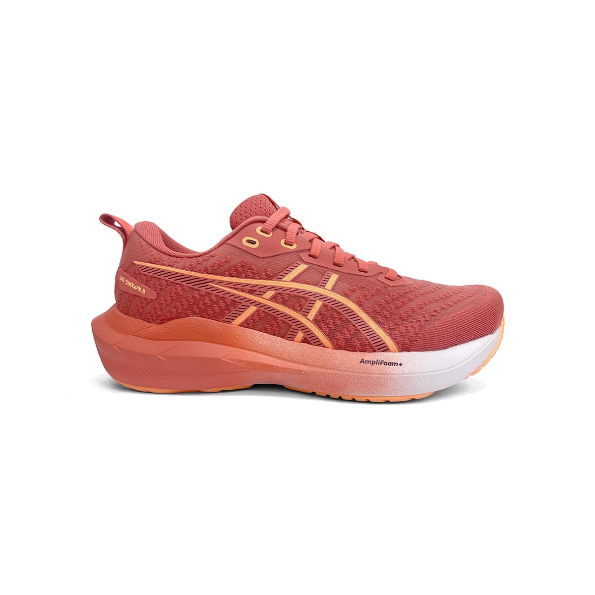 Tênis Asics Feminino Esporte Gel-Shogun 8 Dark Pink Clay