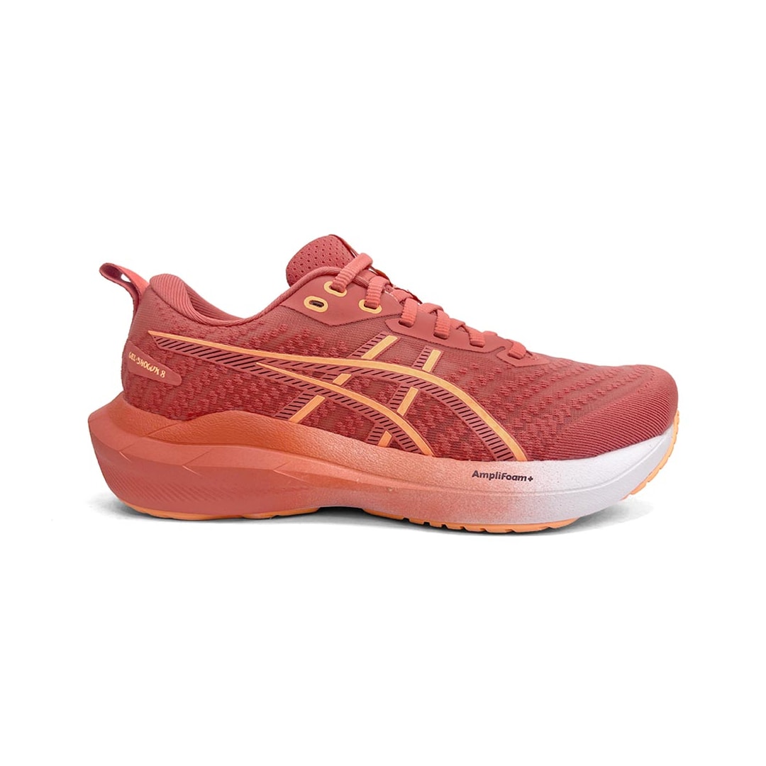 Tênis Asics Feminino Esporte Gel-Shogun 8 Dark Pink Clay