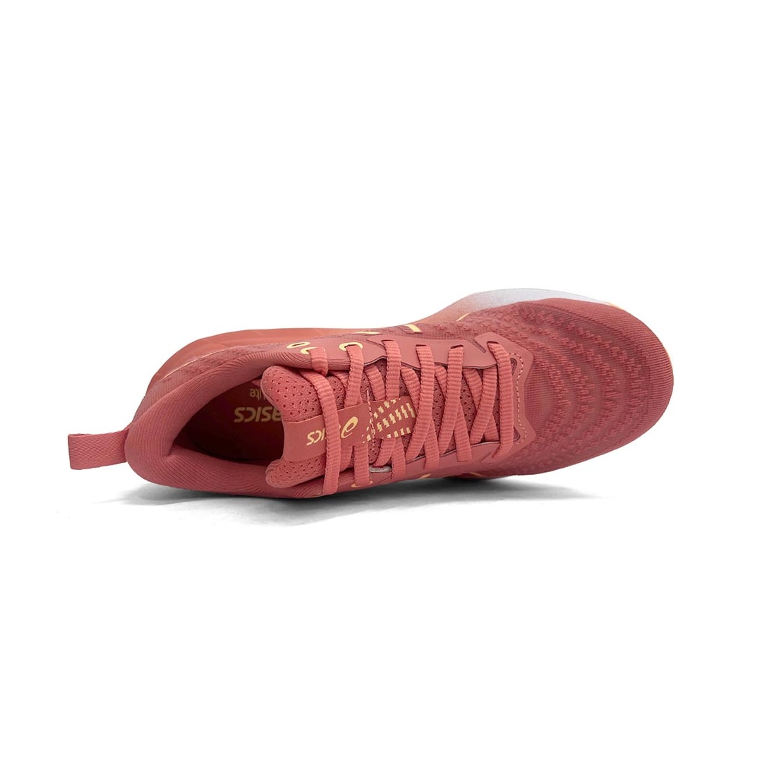 Tênis Asics Feminino Esporte Gel-Shogun 8 Dark Pink Clay