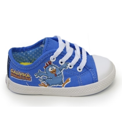 TENIS BASIC GALINHA PINTADINHA 412.GP0029 DIVERSÃO - AZUL - Linha Conforto