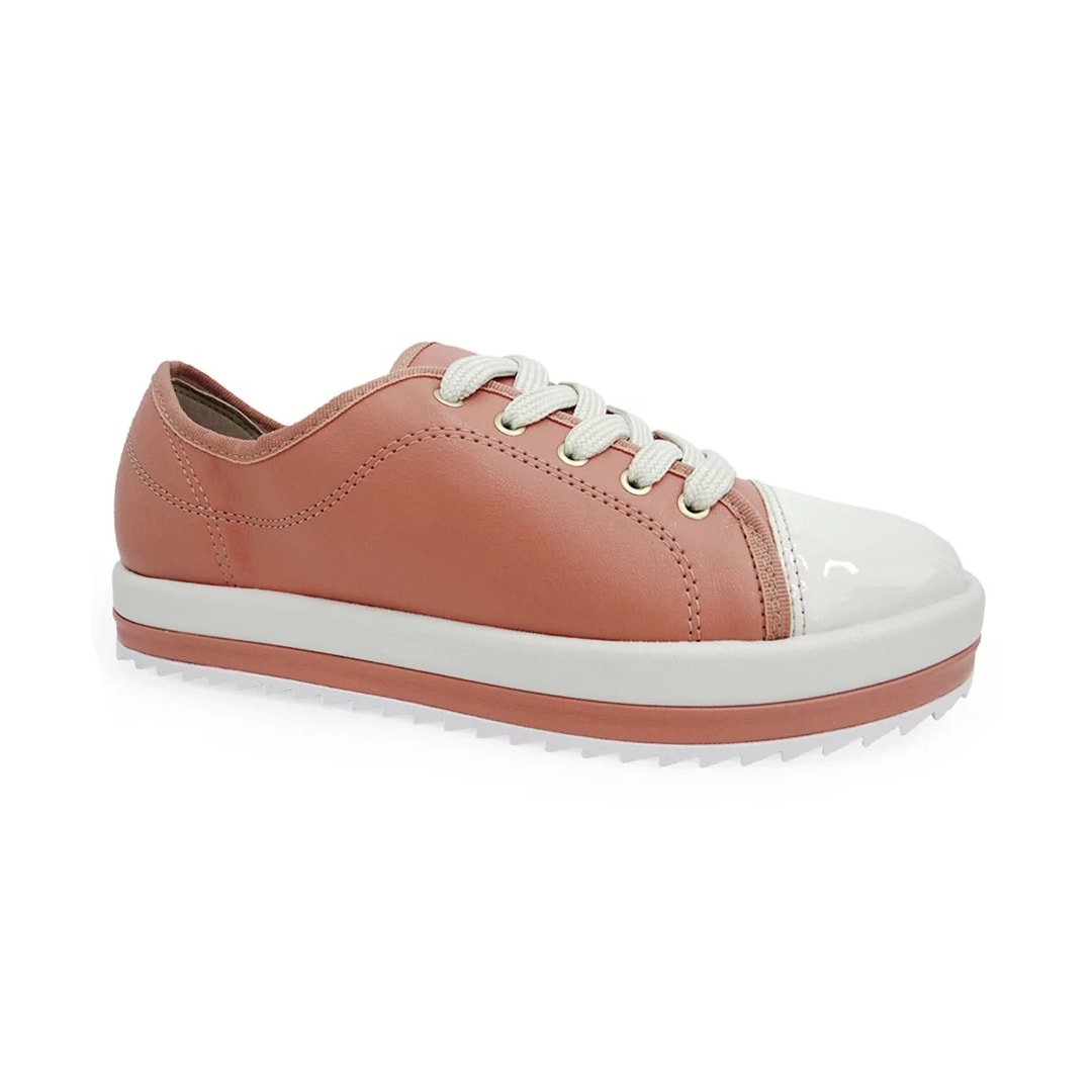Tênis Beira Rio Casual 4196.911 Coral