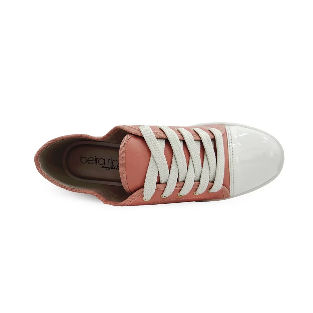 Tênis Beira Rio Casual 4196.911 Coral Tênis Beira Rio Casual 4196.911 Coral