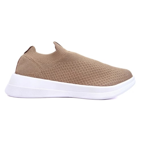 Detalhe - Tênis Beira Rio Casual 4306.102 Ouro Rosado
