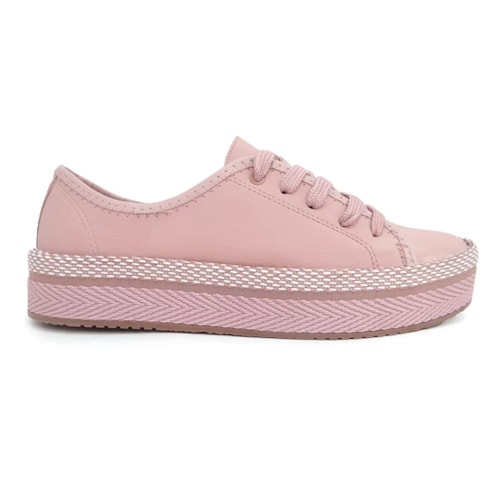 Tenis Beira Rio Casual 8367.641 Rosa