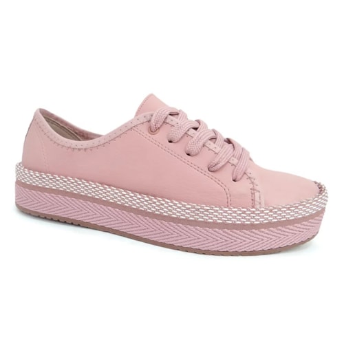 Tenis Beira Rio Casual 8367.641 Rosa