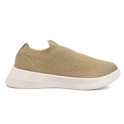 Tenis Beira Rio Casual Feminino 4306.102 Dourado