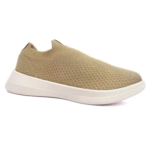 Tenis Beira Rio Casual Feminino 4306.102 Dourado