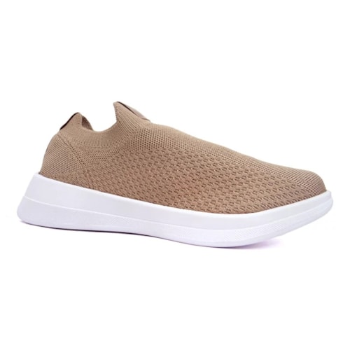 Tenis Beira Rio Casual Feminino 4306.102 Ouro Rosado