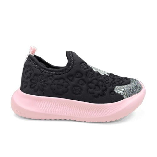 Detalhe - Tênis Bibi Infantil Flash Fls-50 1232317 Preto