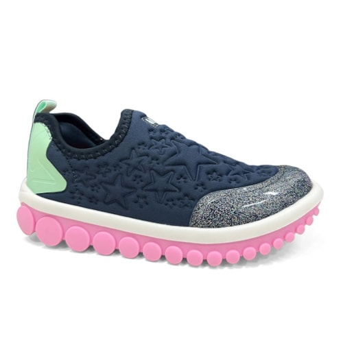 Tênis Bibi Menina Roller 2.0 Lycra 1155474 Marinho