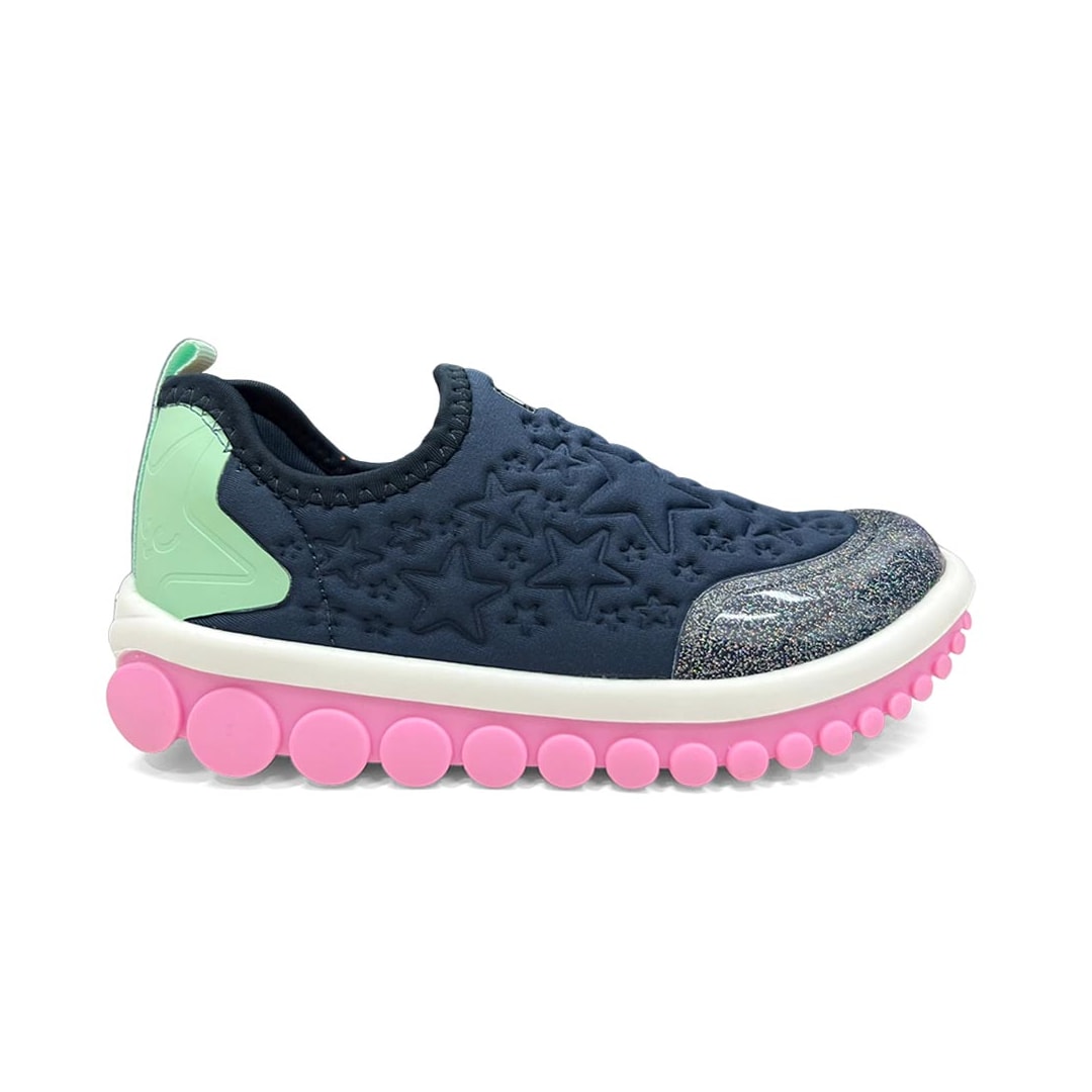 Tênis Bibi Menina Roller 2.0 Lycra 1155474 Marinho