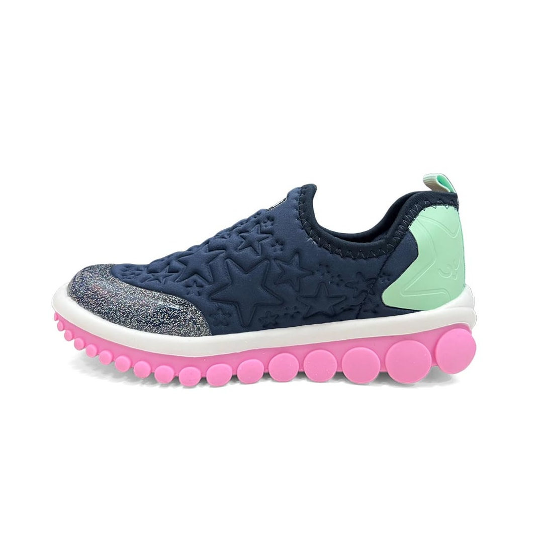 Tênis Bibi Menina Roller 2.0 Lycra 1155474 Marinho