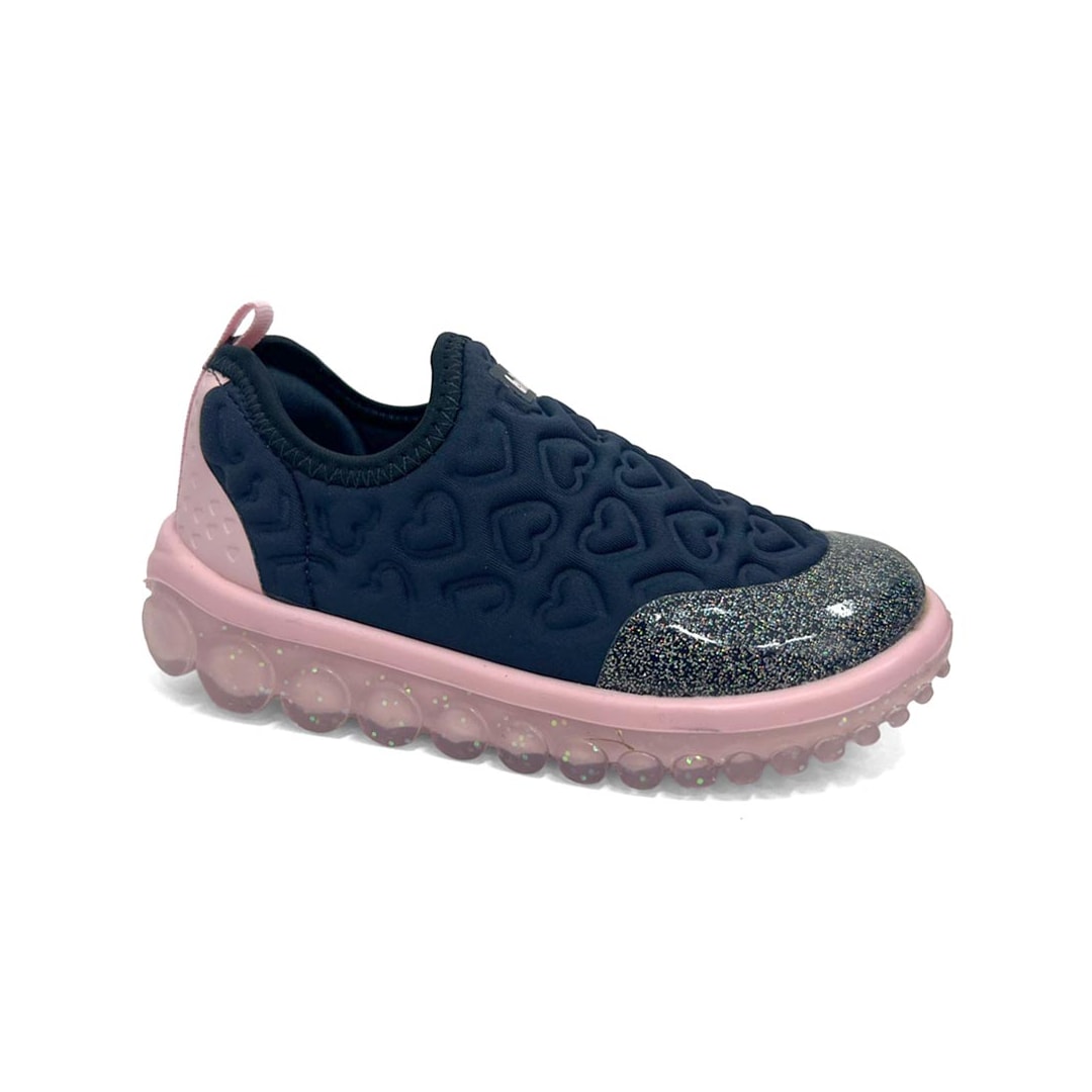 Tênis Bibi Menina Roller 2.0 Tecido 1155236 Naval