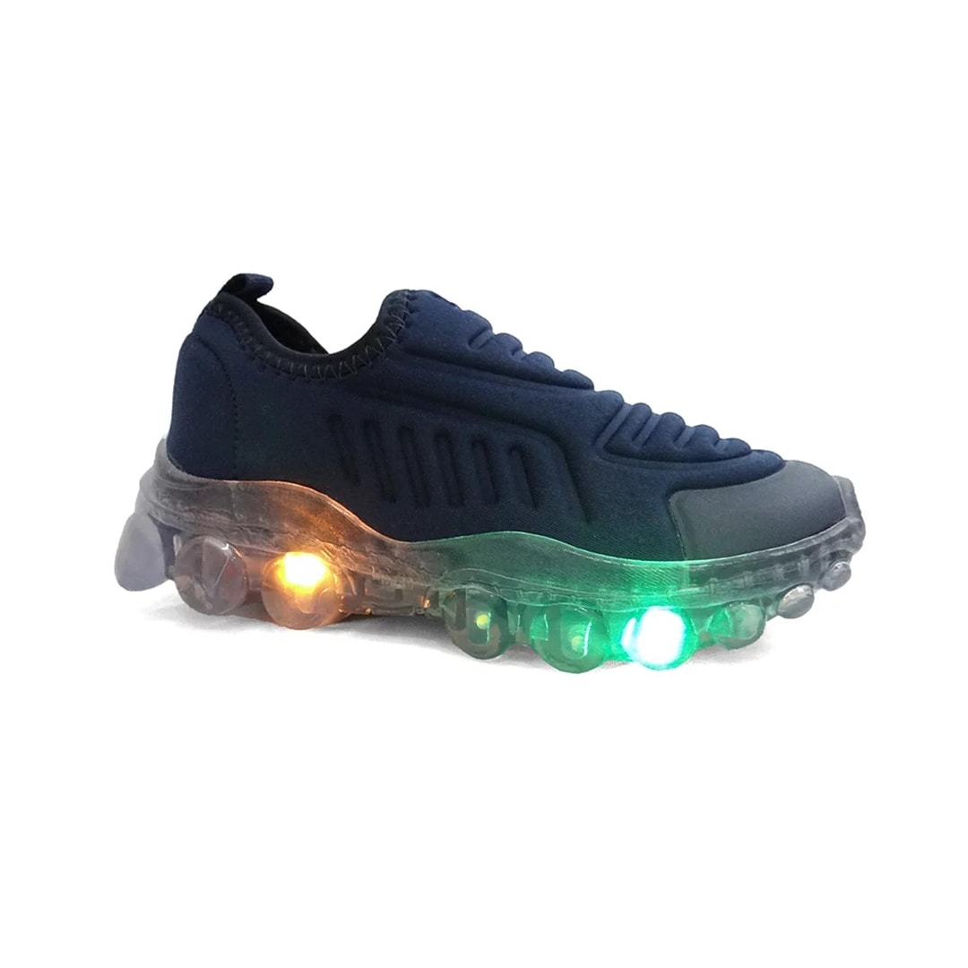 Tênis Bibi Roller Celebration Nrc-02 Ii Led Marinho