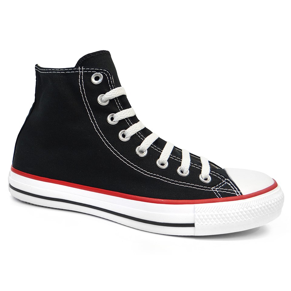 all star botinha preto