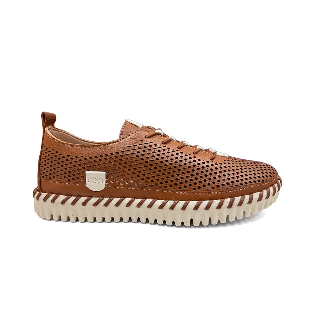 Tênis Bottero Casual Couro 382703 Caramelo Tênis Bottero Casual Couro 382703 Caramelo