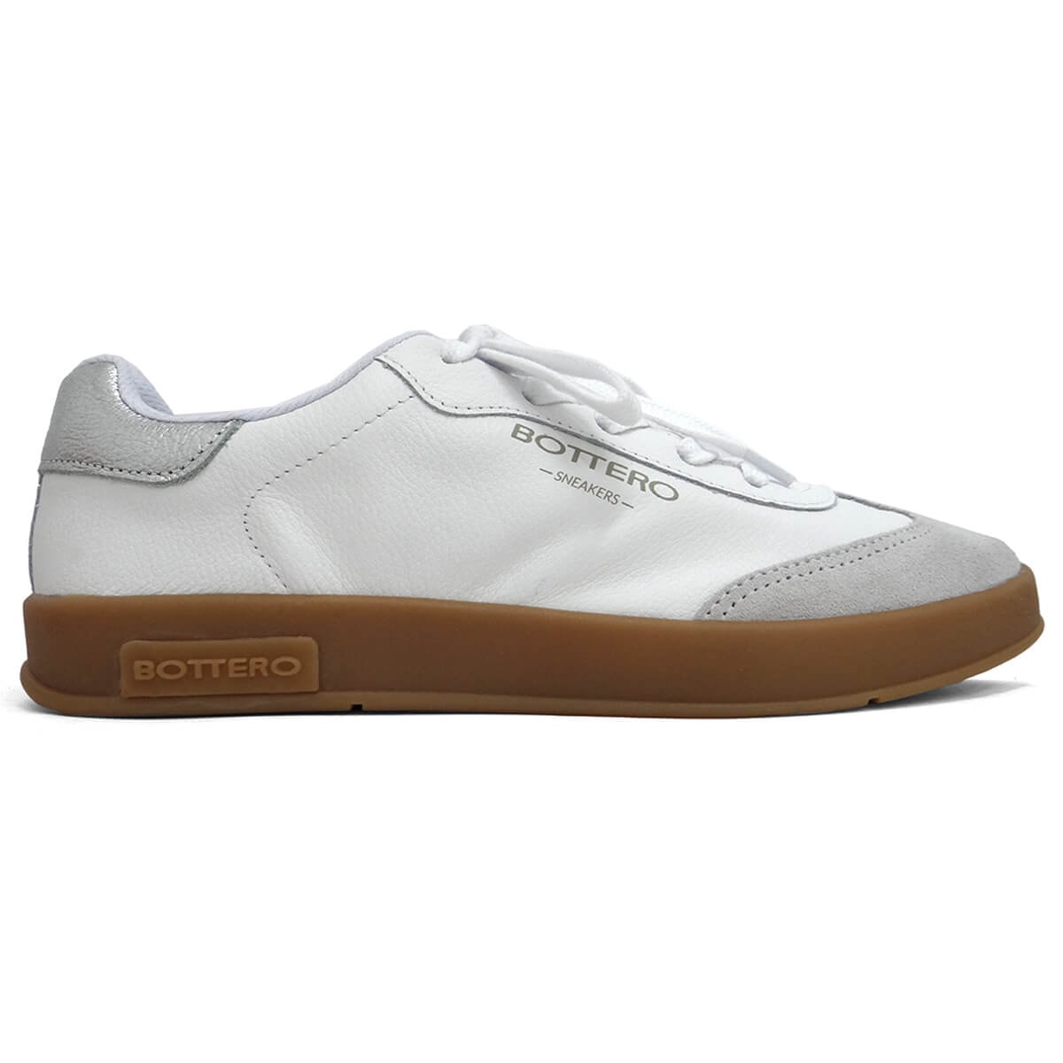 Tênis Bottero Casual De Couro 364905 Cinza Claro Tênis Bottero Casual De Couro 364905 Cinza Claro