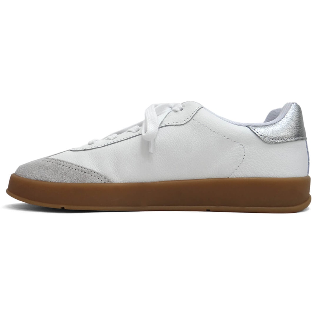 Tênis Bottero Casual De Couro 364905 Cinza Claro