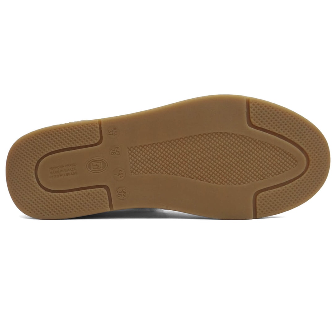Tênis Bottero Casual De Couro 364905 Cinza Claro