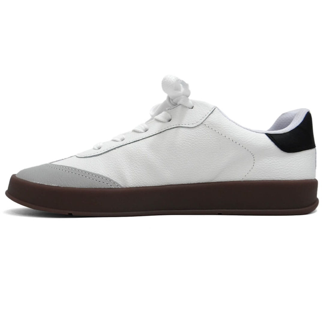 Tênis Bottero Casual De Couro 364905 Cinza Claro Tênis Bottero Casual De Couro 364905 Cinza Claro