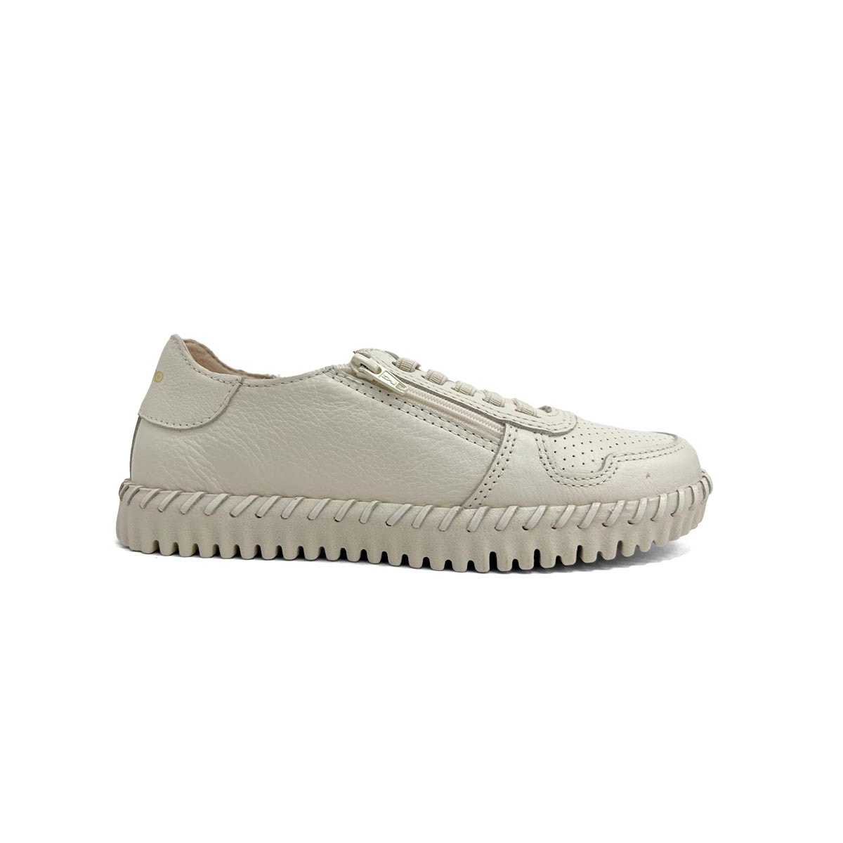 Tênis Bottero Casual De Couro 374103 Off White Tênis Bottero Casual De Couro 374103 Off White