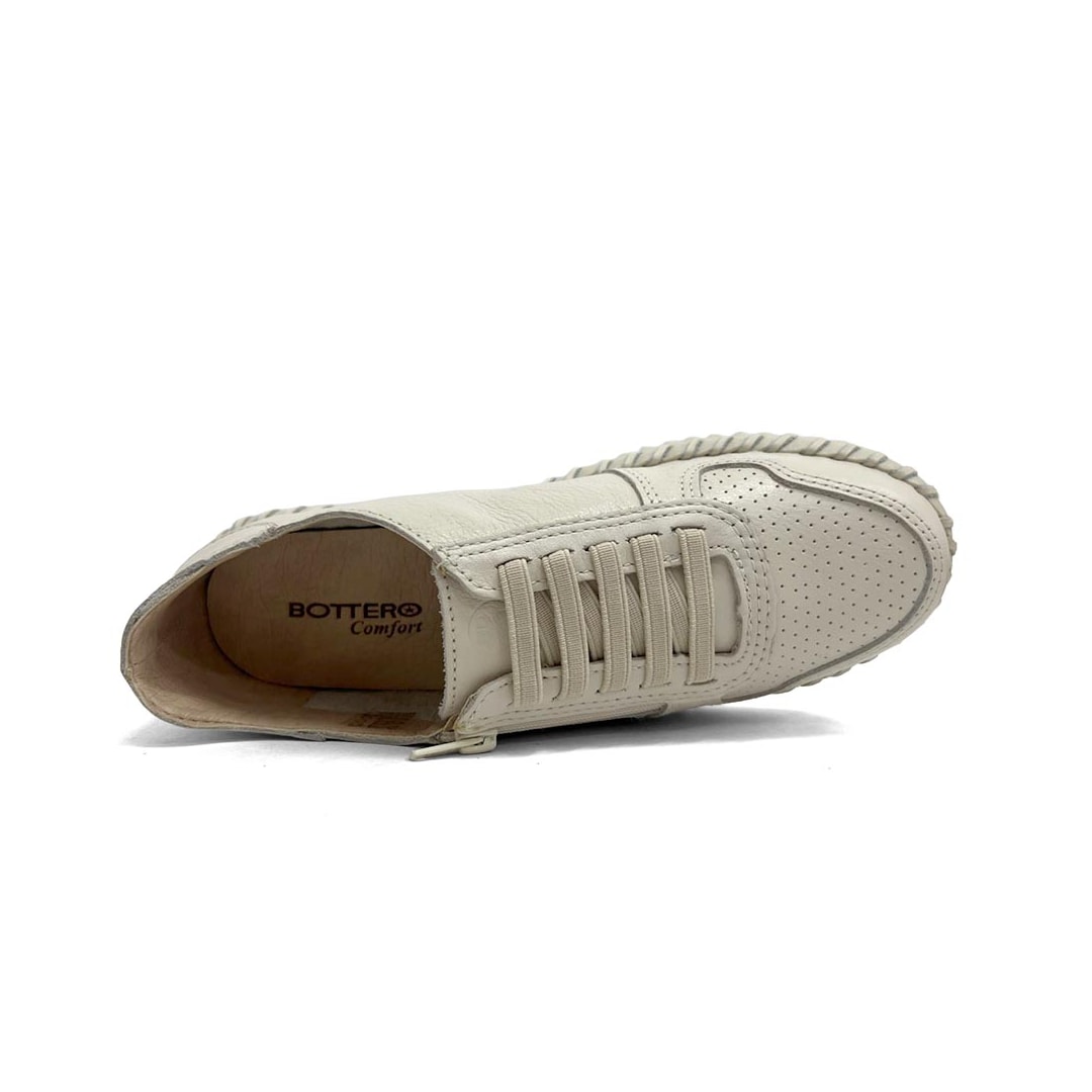Tênis Bottero Casual De Couro 374103 Off White