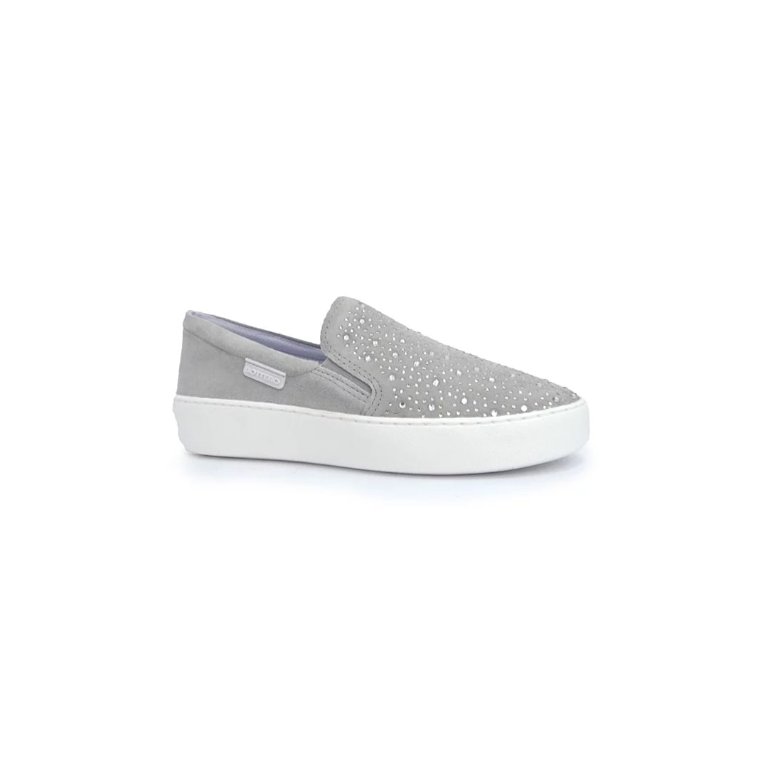 Tênis Bottero Casual Feminino 340102 Cinza Claro Tênis Bottero Casual Feminino 340102 Cinza Claro