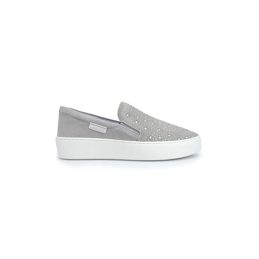 Tênis Bottero Casual Feminino 340102 Cinza Claro Tênis Bottero Casual Feminino 340102 Cinza Claro