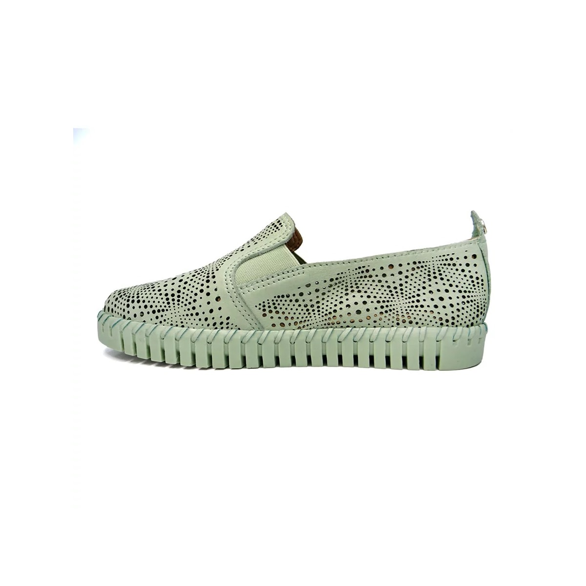 Tênis Bottero Casual Slip Couro 354301 Verde Pastel Tênis Bottero Casual Slip Couro 354301 Verde Pastel