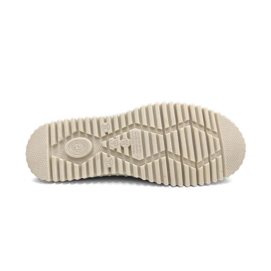 Tênis Bottero Casual Slip-On Couro 382701 Nude